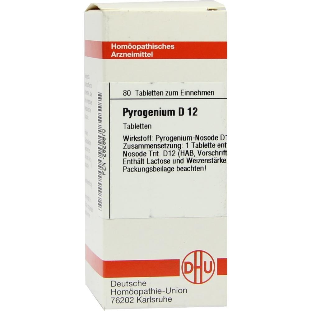 Pyrogenium D 12 Tabletten, 80 St.