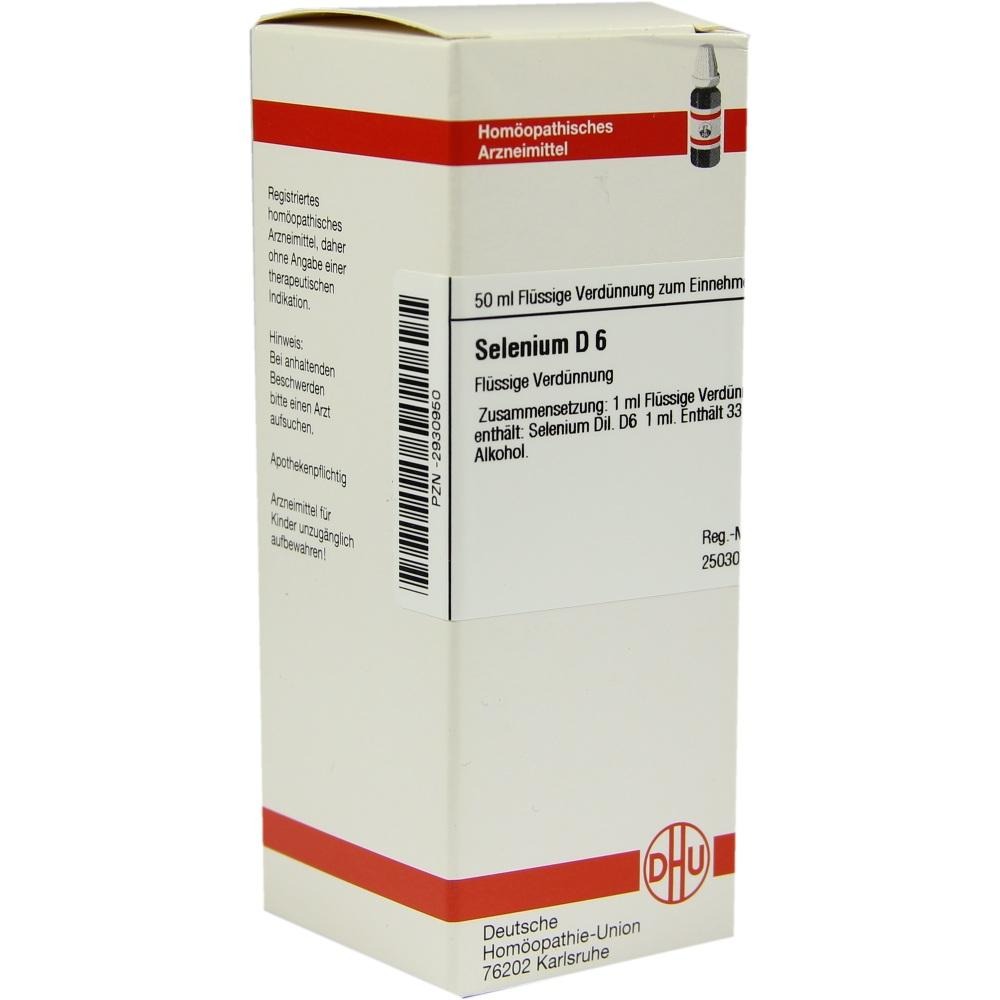 Selenium D 6 Dilution, 50 ml
