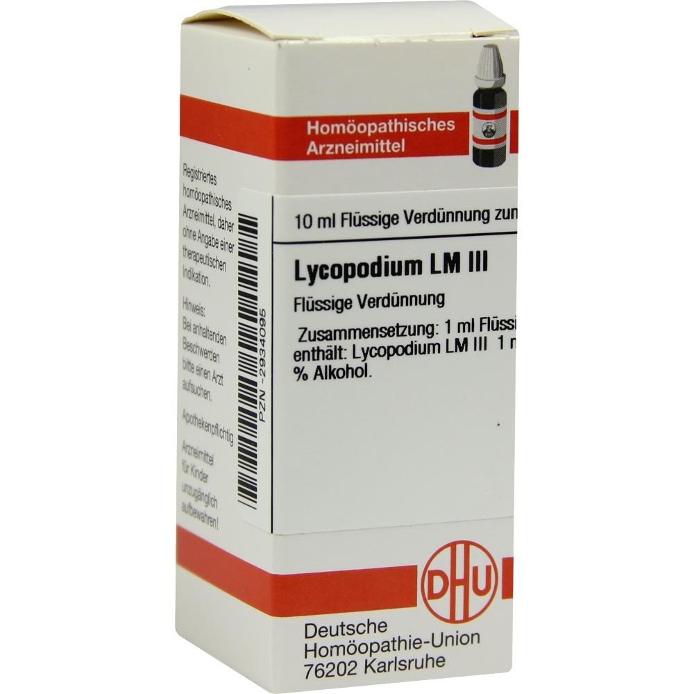 Lycopodium LM III Dilution, 10 ml