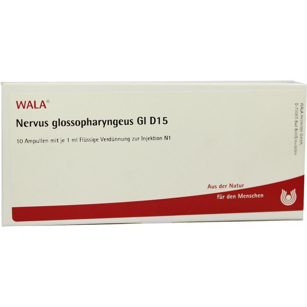 Nervus Glossopharyngeus GL D 15 Ampullen, 10 x 1 ml