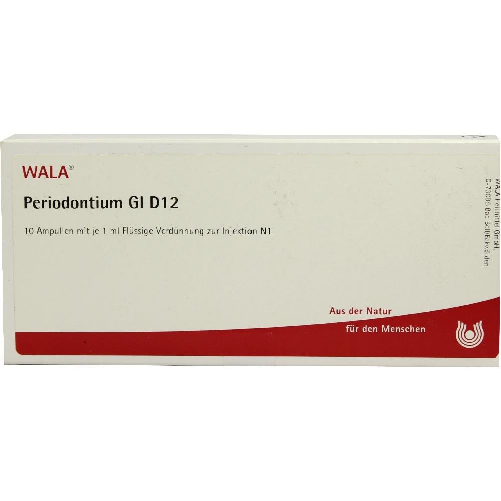 Periodontium GL D 12 Ampullen, 10 x 1 ml