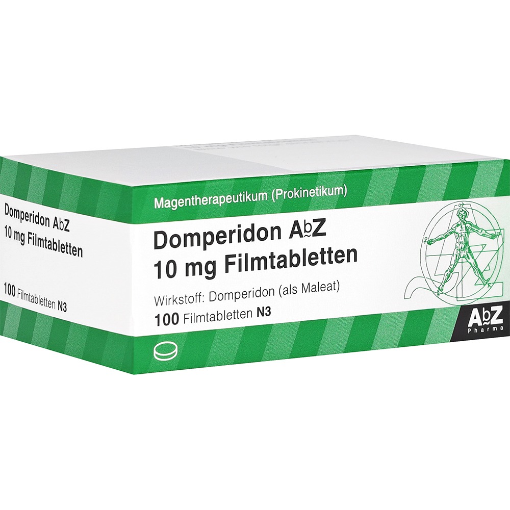 Domperidon AbZ 10 mg Filmtabletten, 100 St.