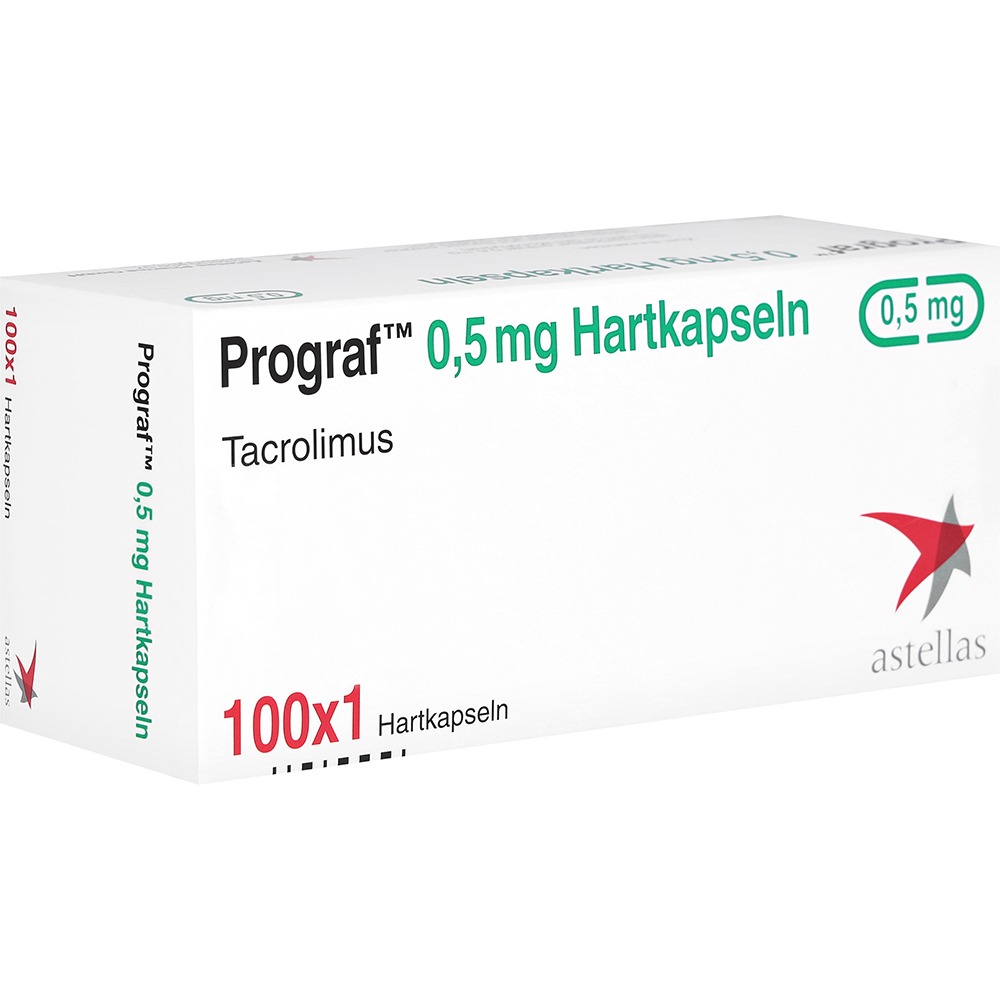 Prograf 0,5 mg Hartkapseln, 100 St.