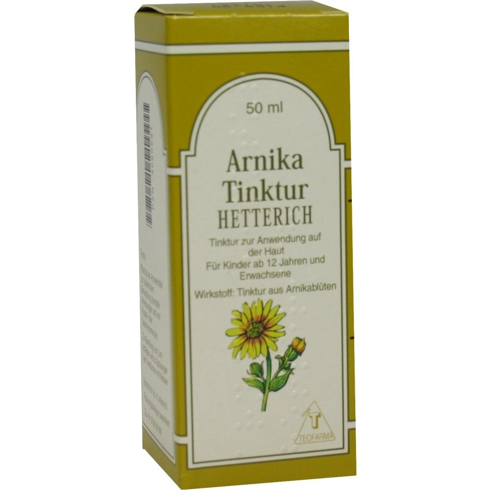 Arnika Tinktur Hetterich, 50 ml