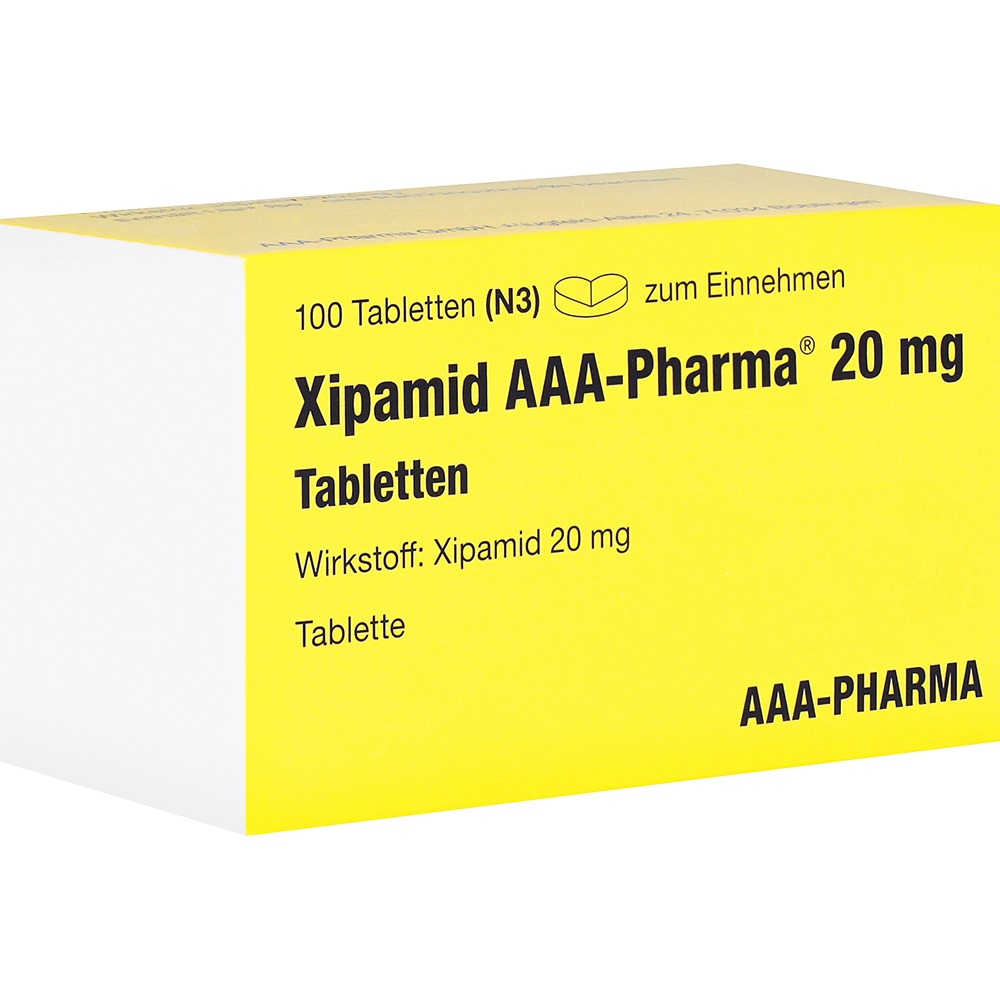 Xipamid 20 mg AAA-Pharma Tabletten, 100 St.
