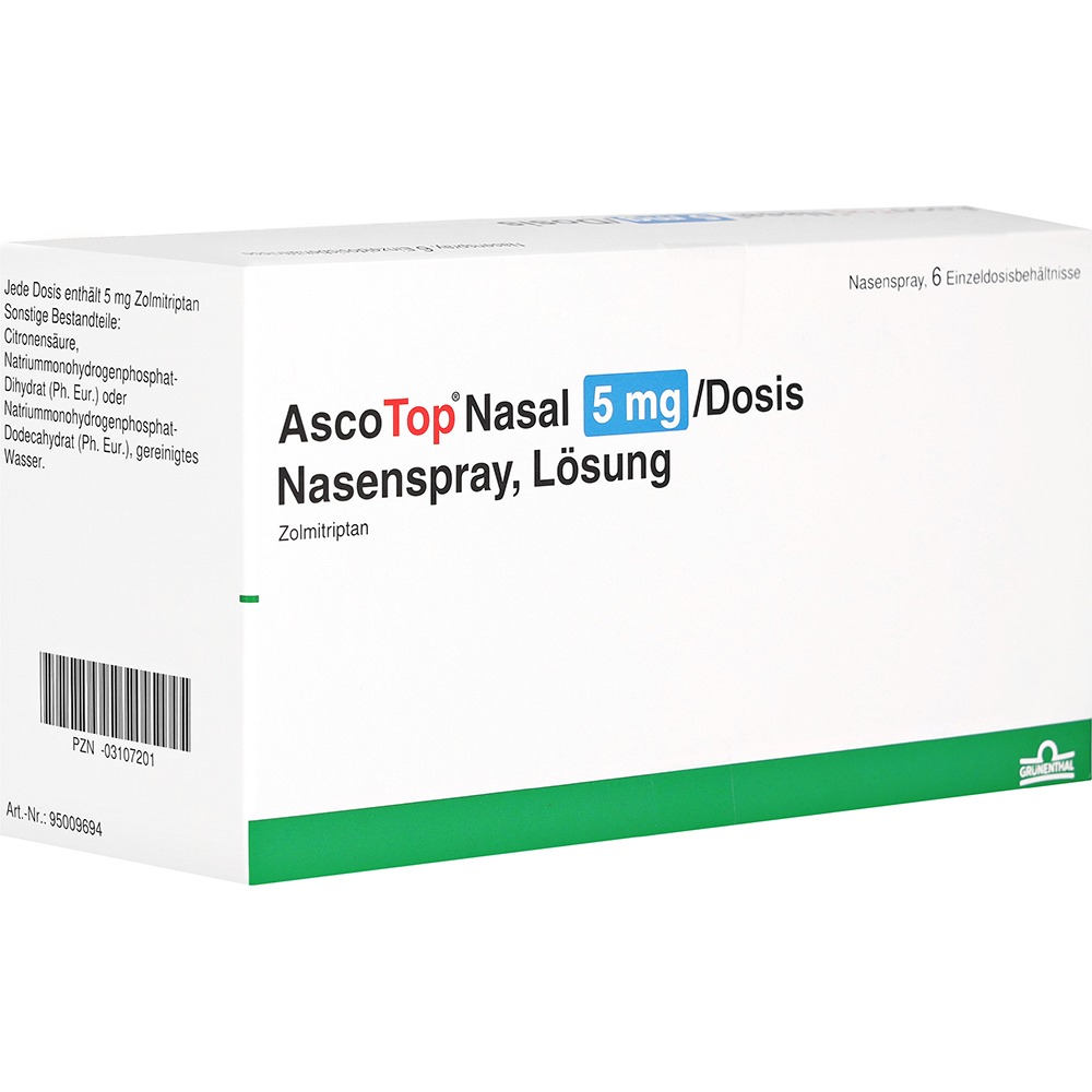 Ascotop Nasal 5 mg/Dosis Einzeldosis-Nas, 6 St.