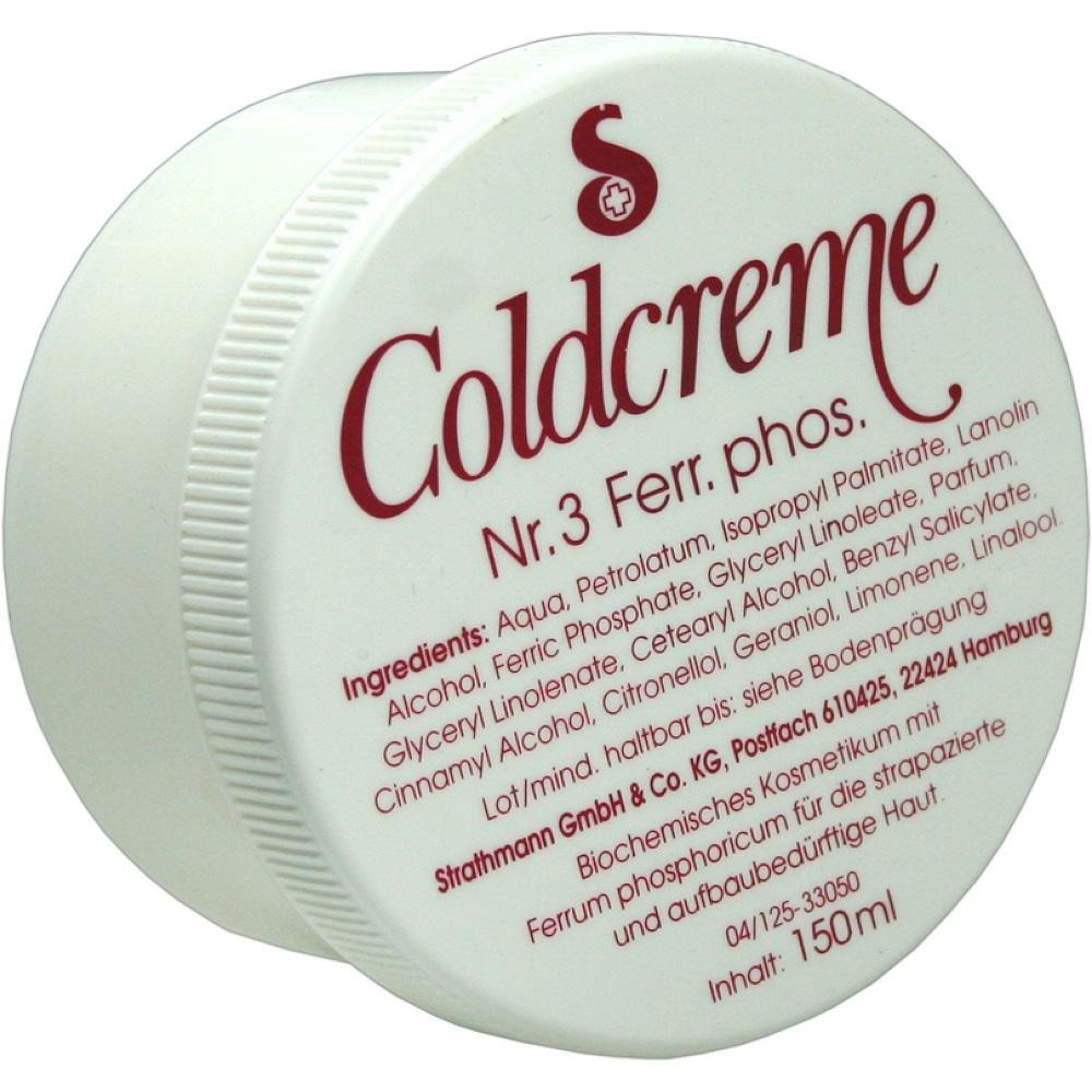 Coldcreme Nr.3 Ferrum phosph., 150 ml