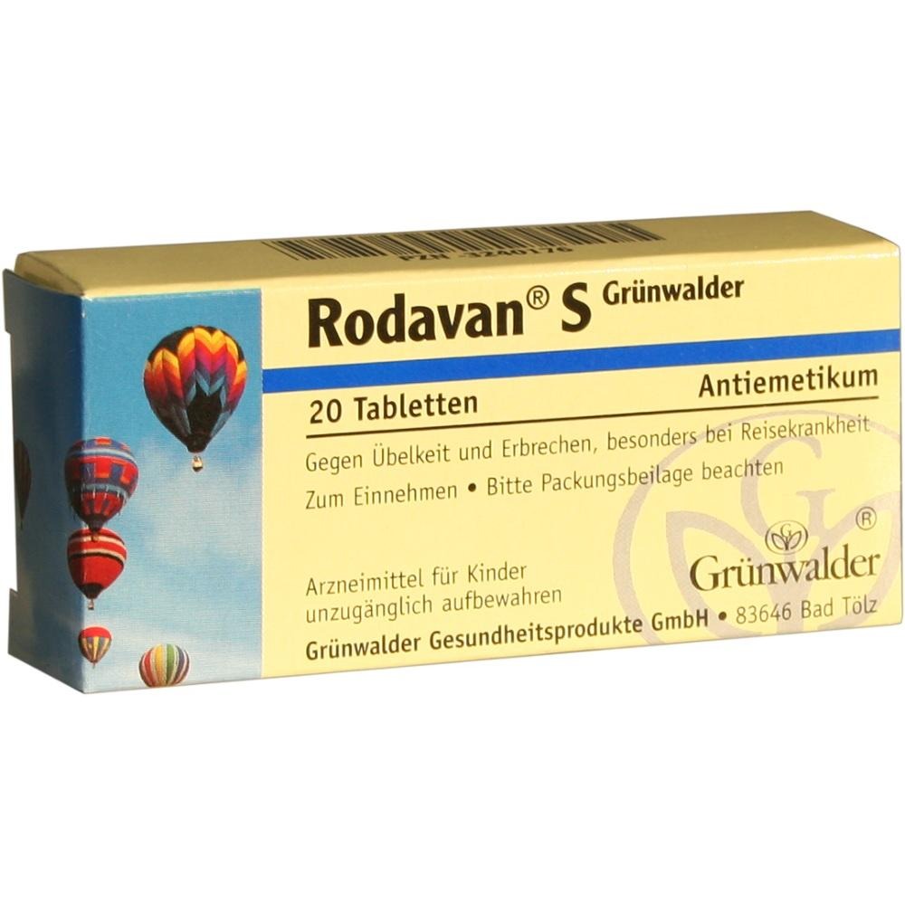 Rodavan S Grünwalder Tabletten, 20 St.
