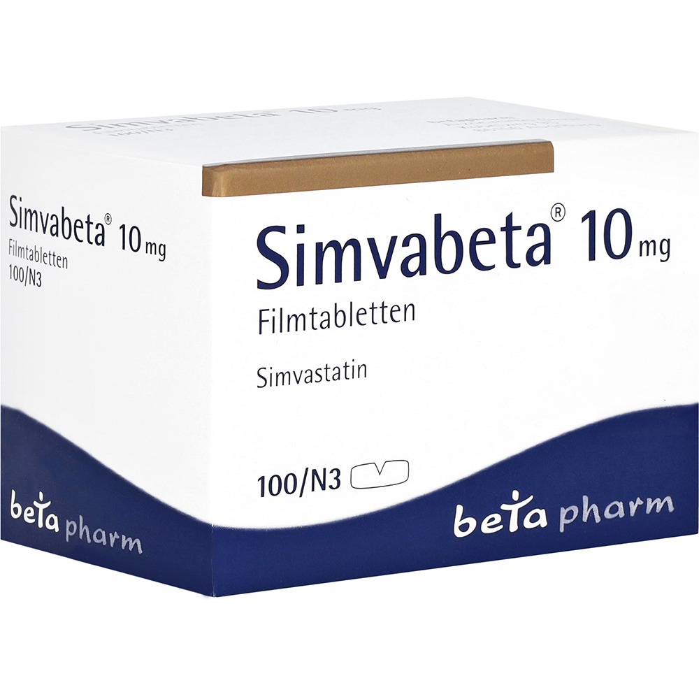 Simvabeta 10 mg Filmtabletten, 100 St.