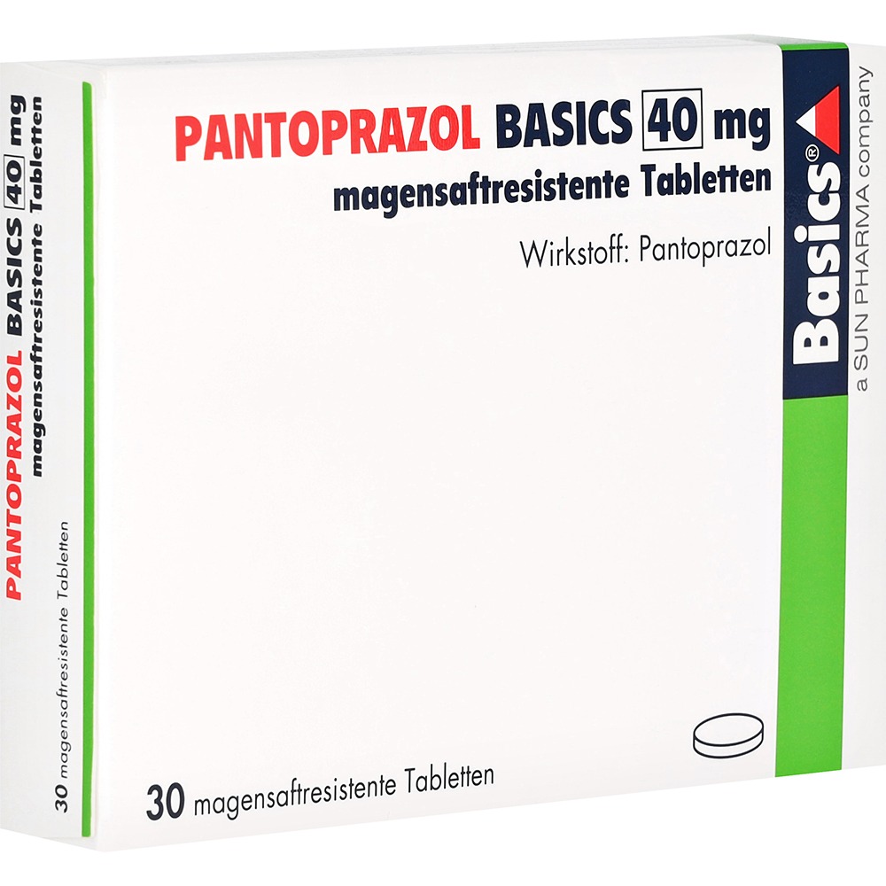 Pantoprazol Basics 40 mg magensaftres.Ta, 30 St.