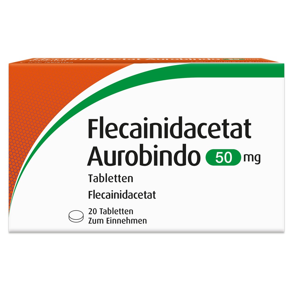 Flecainidacetat Aurobindo 50 mg Tablette, 20 St.