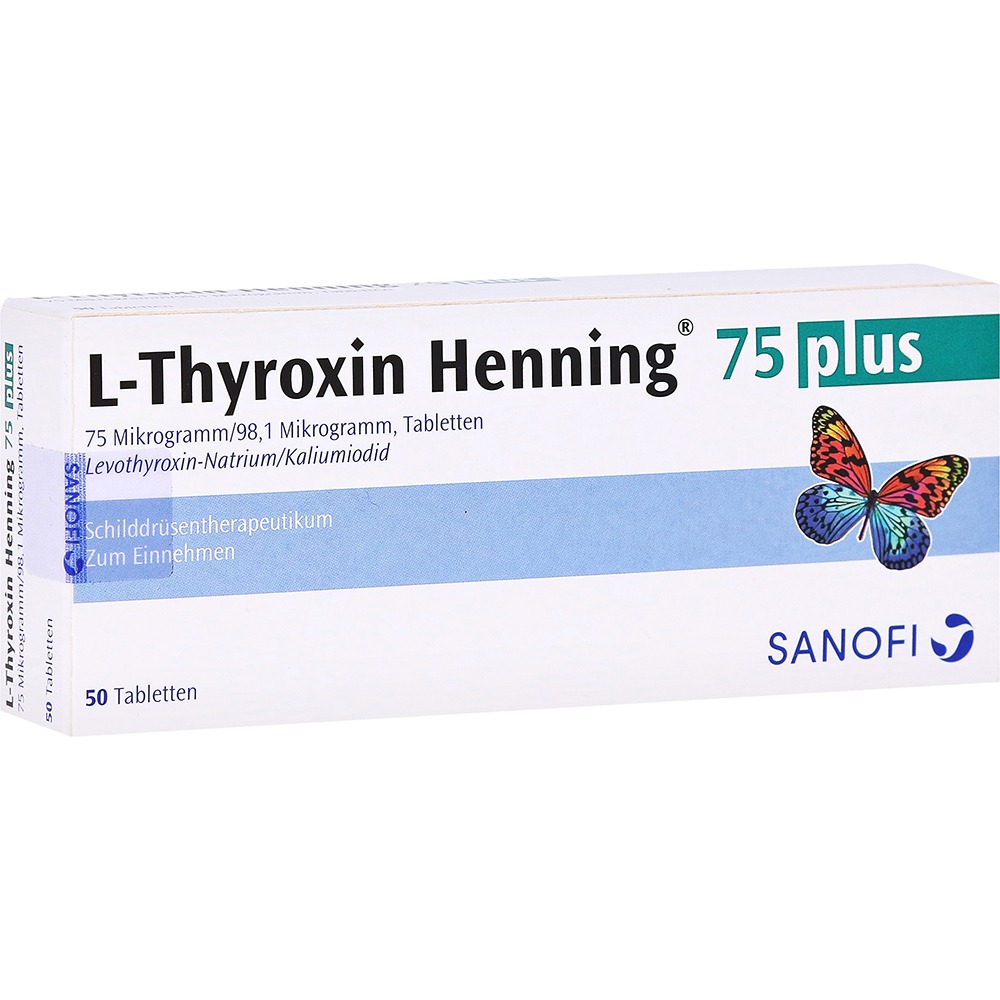 L-thyroxin 75 Henning Plus Tabletten, 50 St.