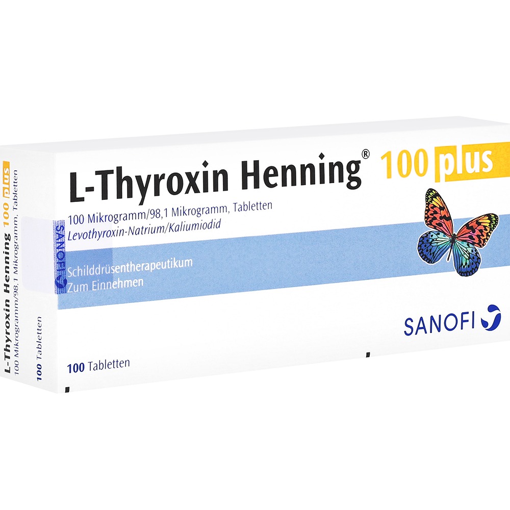 L-thyroxin 100 Henning Plus Tabletten, 100 St.