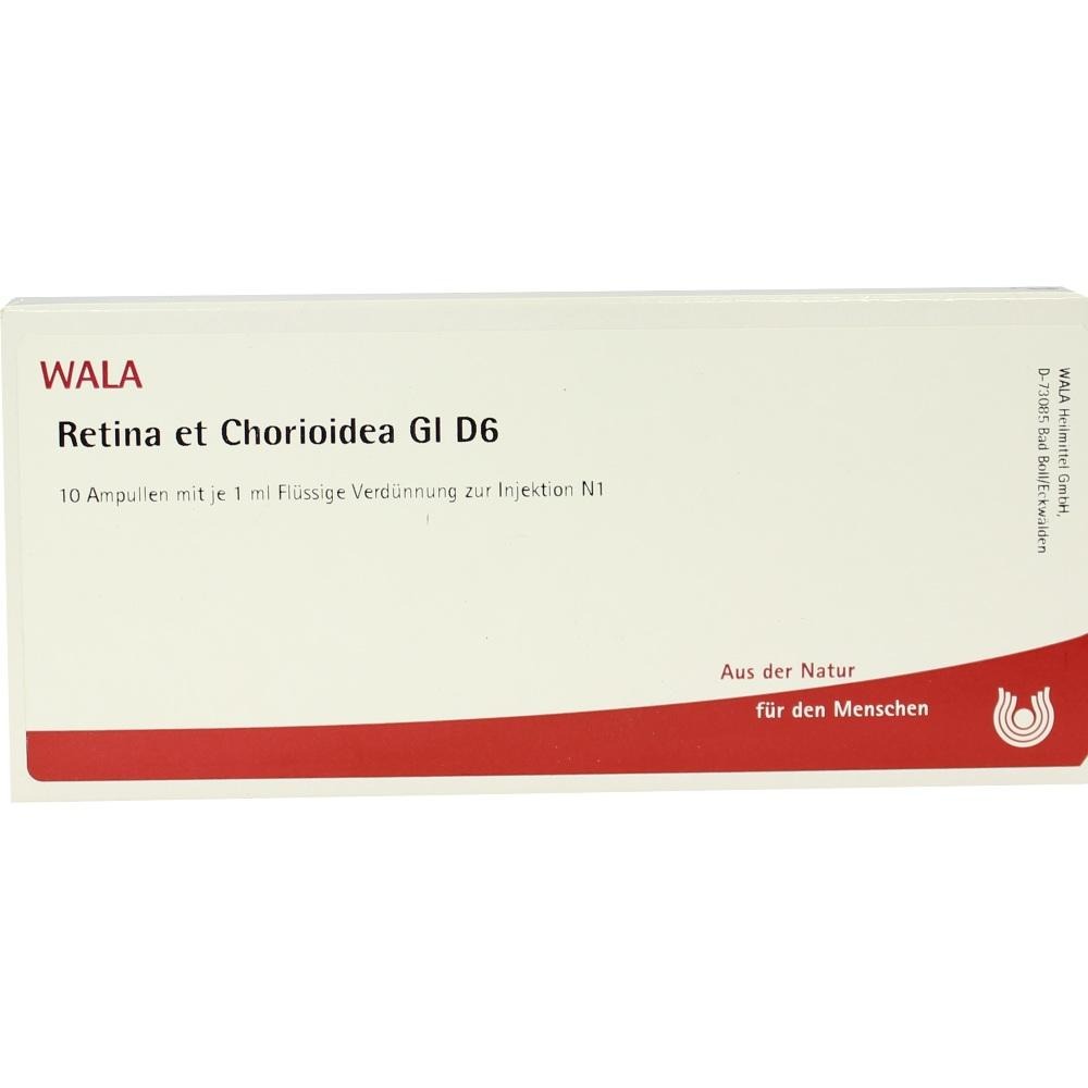 Retina ET Chorioidea GL D 6 Ampullen, 10 x 1 ml