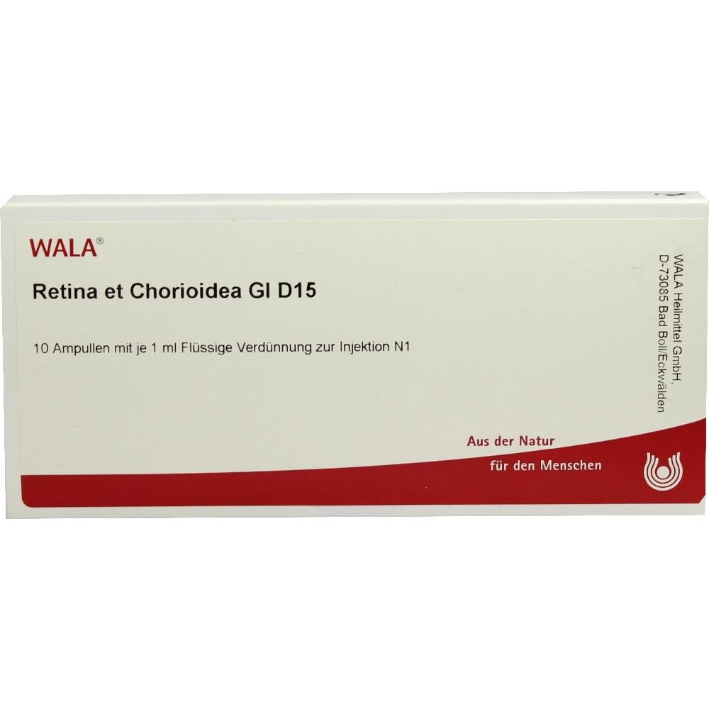 Retina ET Chorioidea GL D 15 Ampullen, 10 x 1 ml