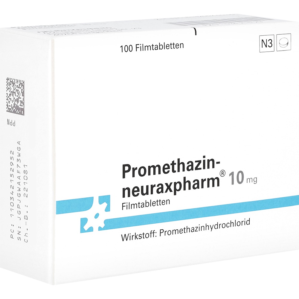 Promethazin-neuraxpharm 10 mg Filmtablet, 100 St.