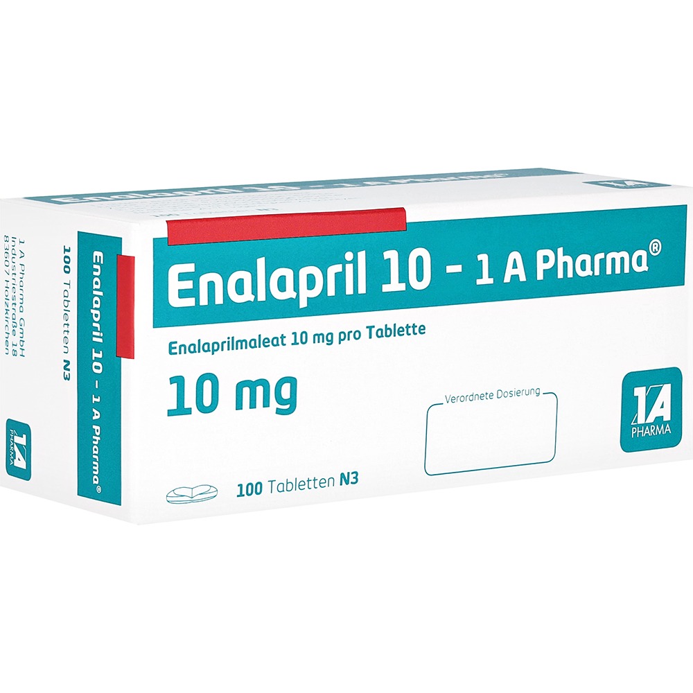 Enalapril 10-1a Pharma Tabletten, 100 St.