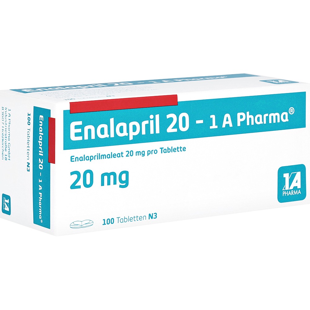 Enalapril 20-1a Pharma Tabletten, 100 St.