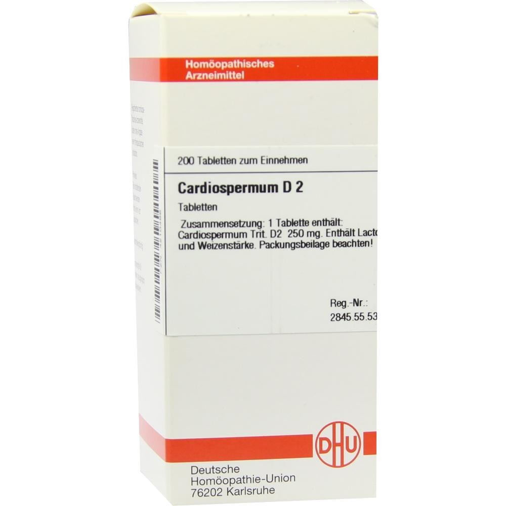 Cardiospermum D 2 Tabletten, 200 St.