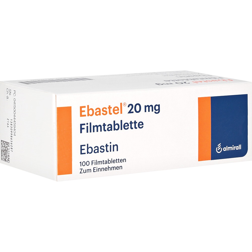 Ebastel 20 mg Filmtabletten, 100 St.