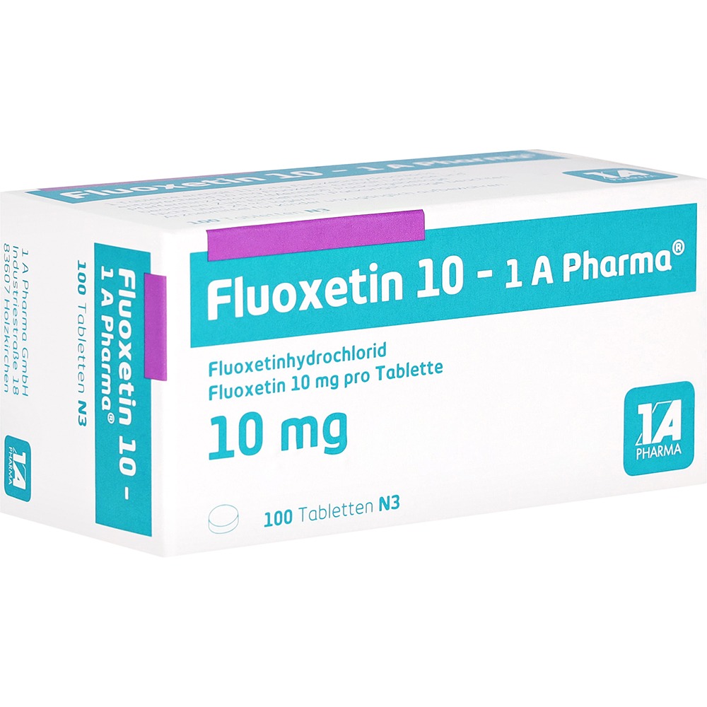 Fluoxetin 10-1a Pharma Tabletten, 100 St.