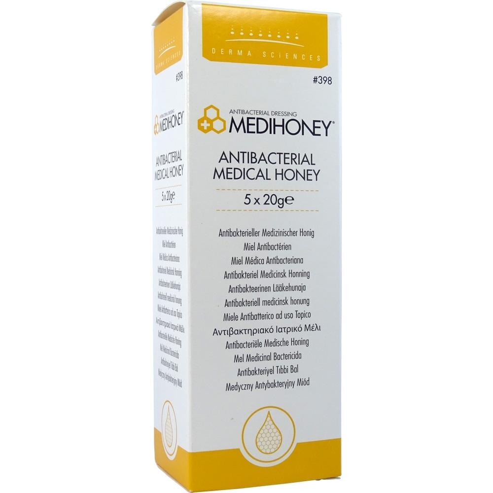 Medihoney Antibakterieller Medizinischer, 5 x 20 g