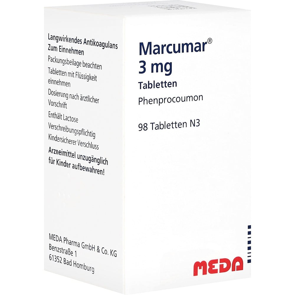 Marcumar Tabletten 98 St Docmorris
