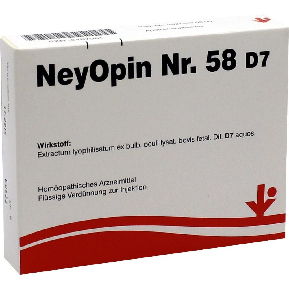 Neyopin Nr.58 D 7 Ampullen, 5 x 2 ml