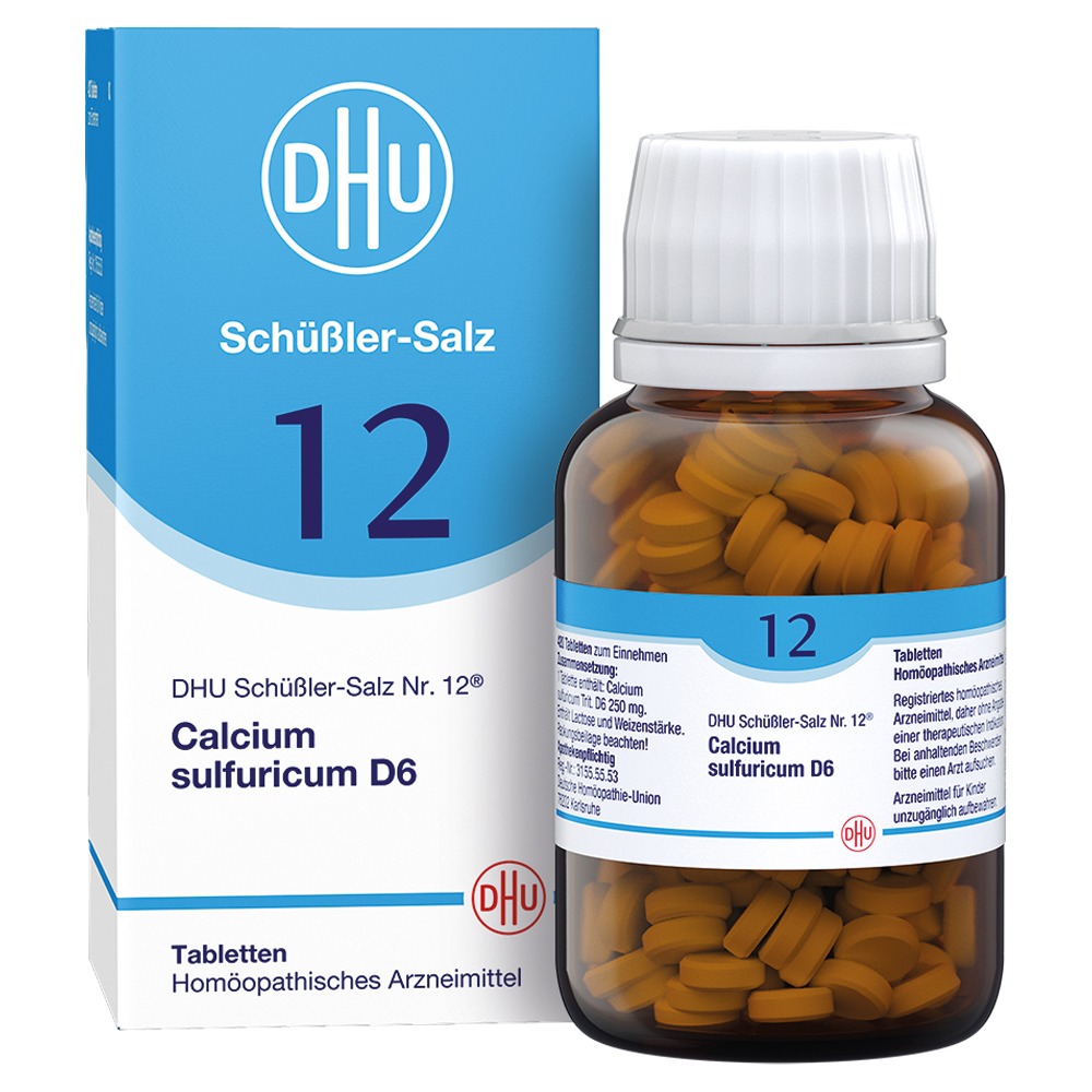 DHU Schüßler-Salz Nr. 12 Calcium sulfuricum D6, 420 St.
