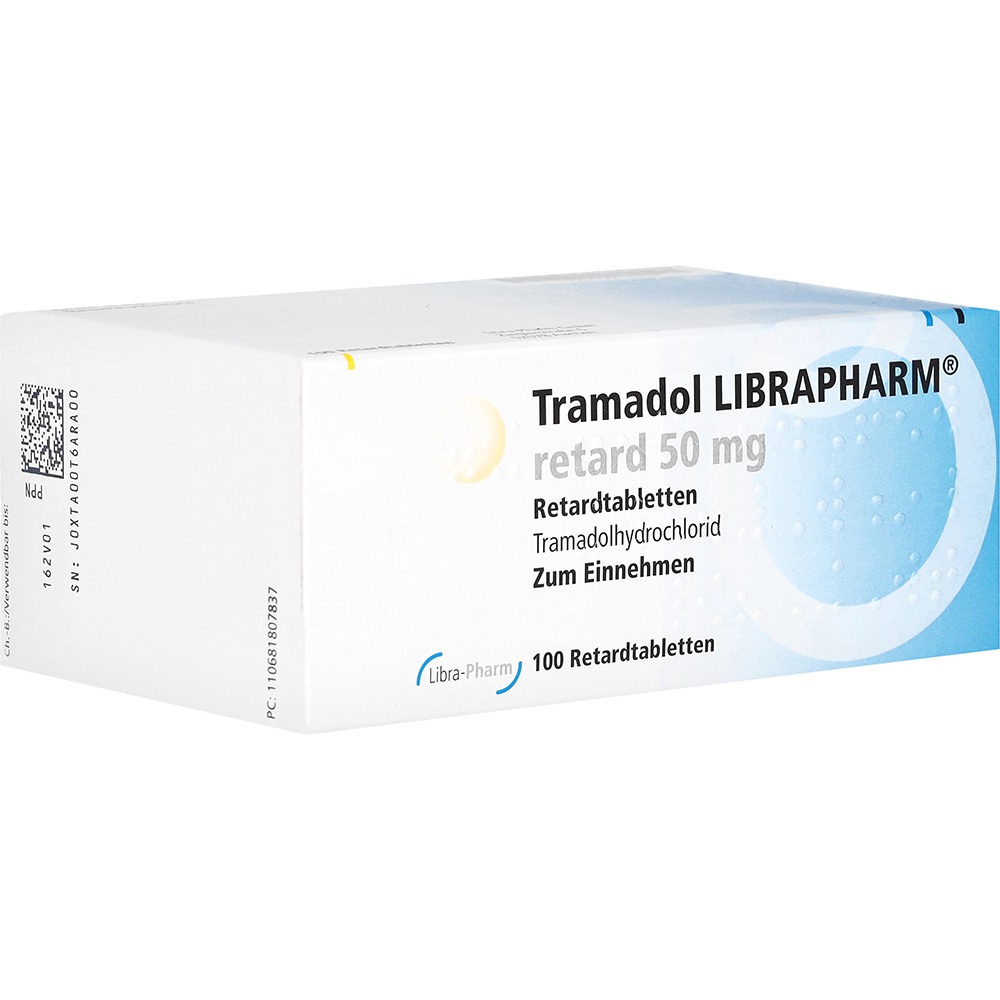 Tramadol Librapharm Retard 50 mg, 100 St.