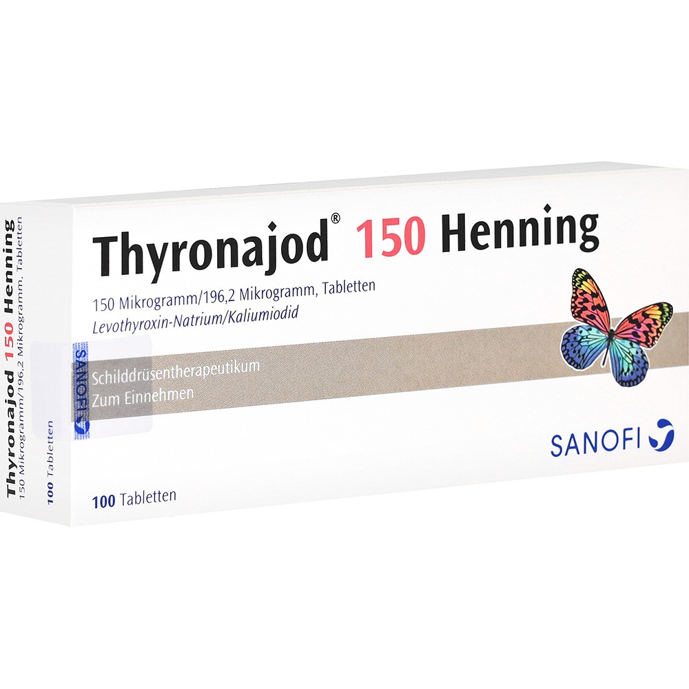Thyronajod 150 Henning Tabletten, 100 St.