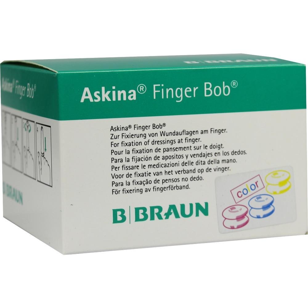 Askina Finger Bob farbig, 50 St.