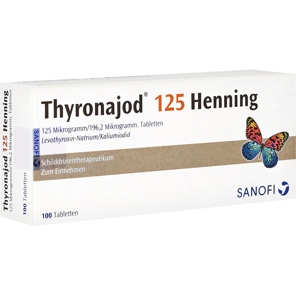 Thyronajod 125 Henning Tabletten, 100 St.