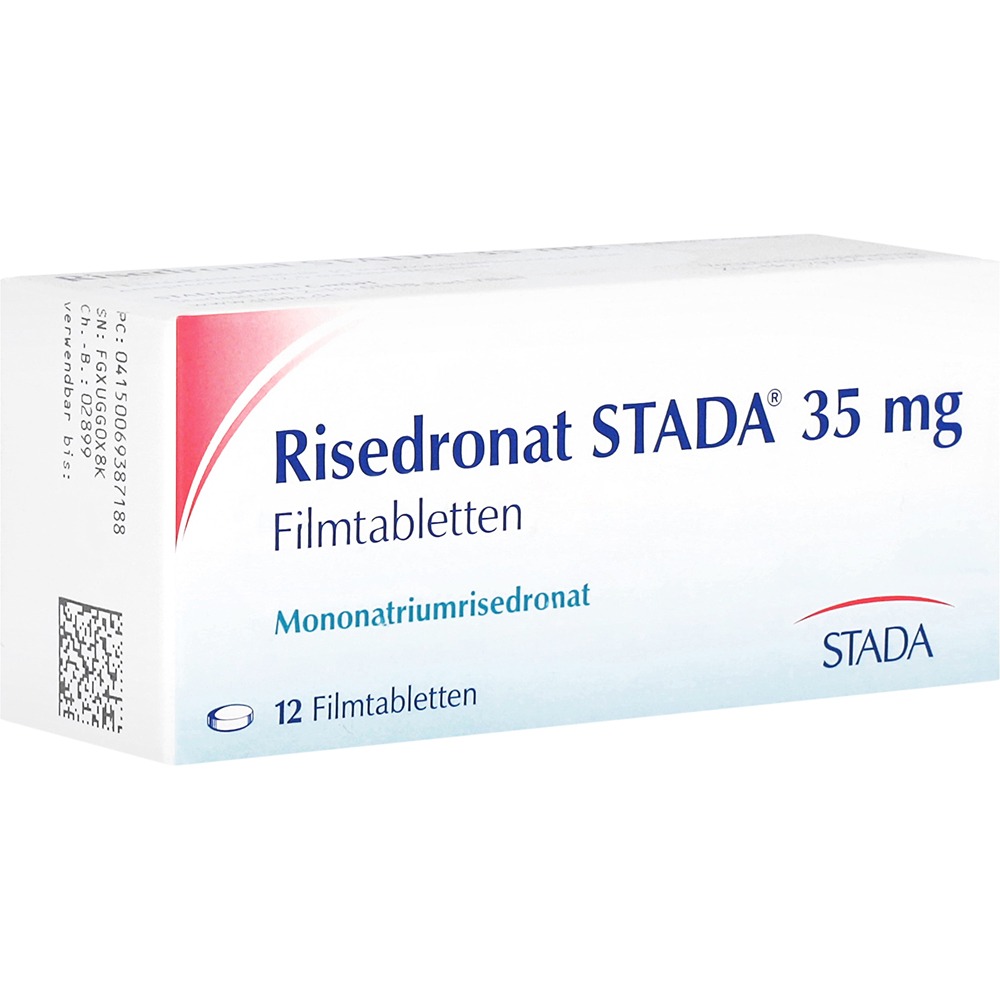 Risedronat Stada 35 mg Filmtabletten, 12 St.