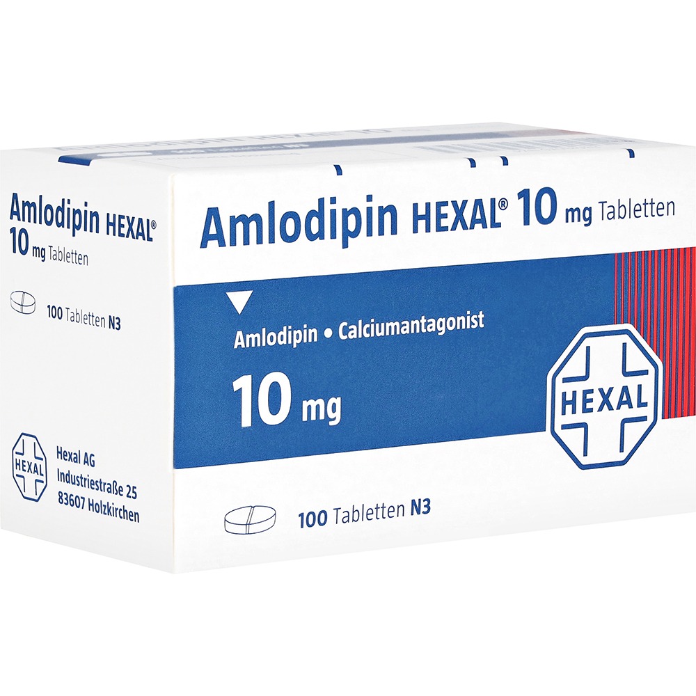 Amlodipin Hexal 10 mg Tabletten, 100 St.