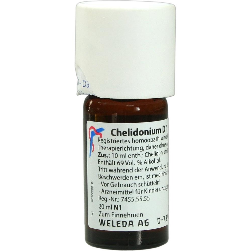 Chelidonium D 1 Dilution, 20 ml
