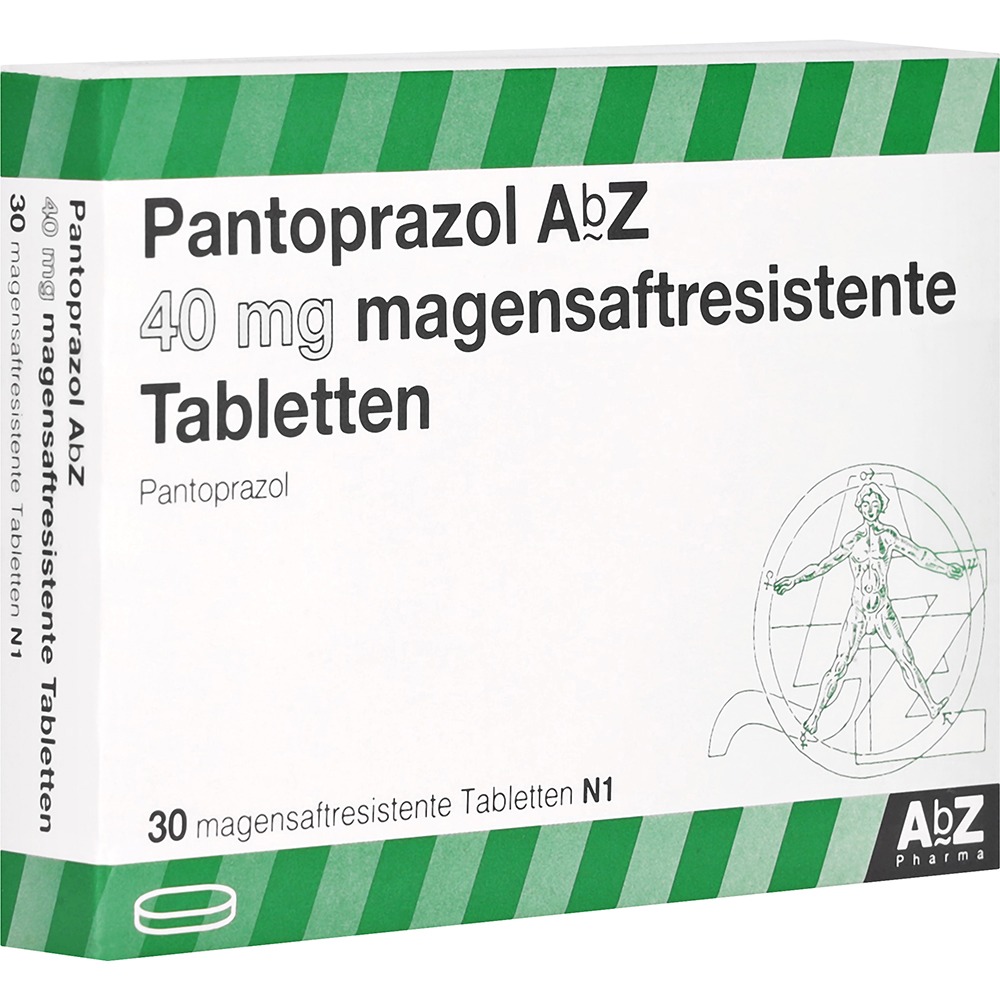 Pantoprazol AbZ 40 mg magensaftres.Table, 30 St.