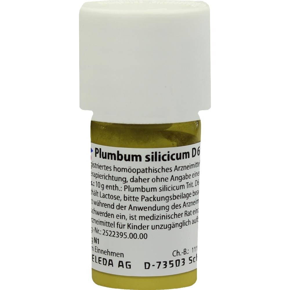 Plumbum Silicicum D 6 Trituration, 20 g