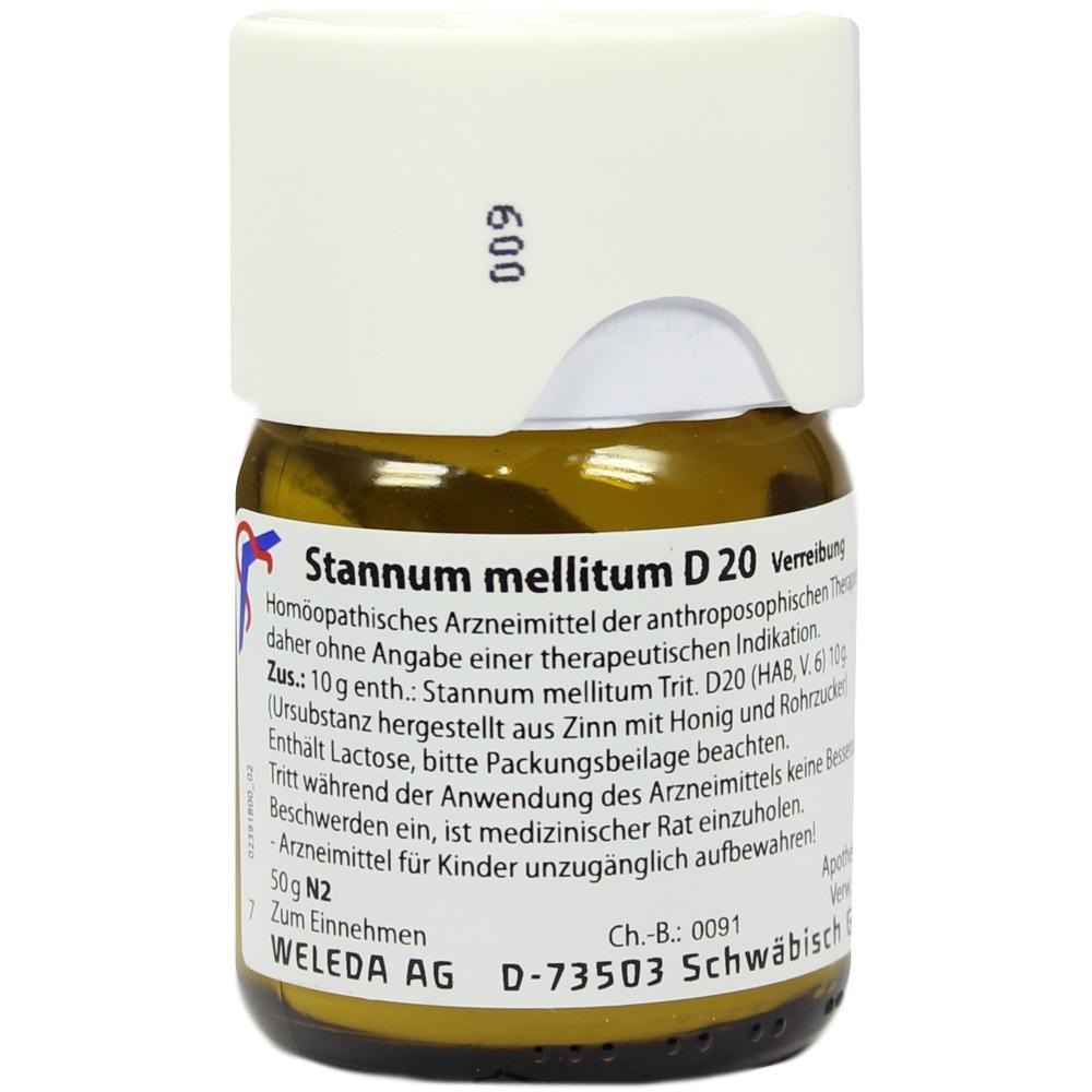 Stannum Mellitum D 20 Trituration, 50 g
