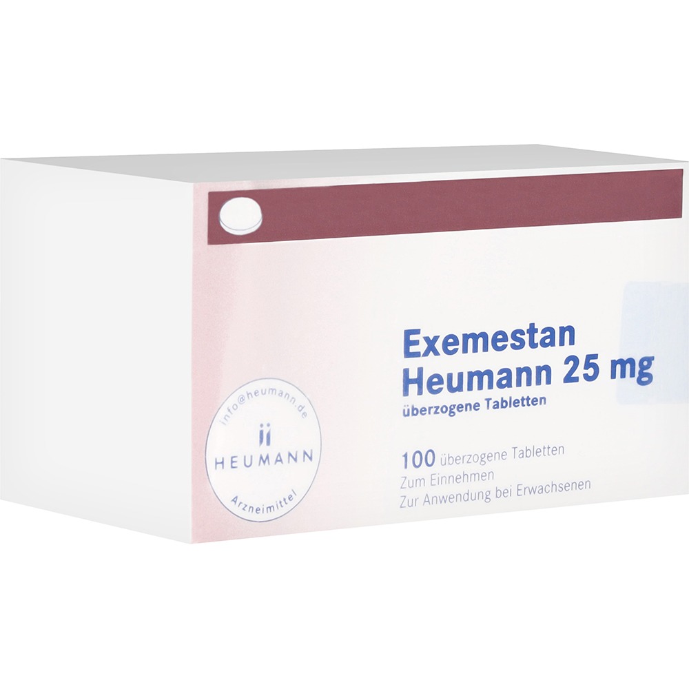 Exemestan Heumann 25 mg überzogene Table, 100 St.