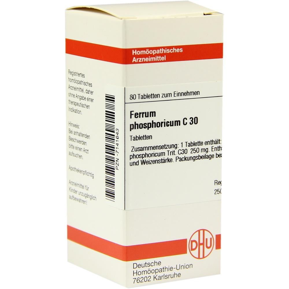 Ferrum Phosphoricum C 30 Tabletten, 80 St.