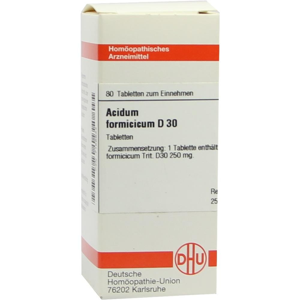 Acidum Formicicum D 30 Tabletten, 80 St.