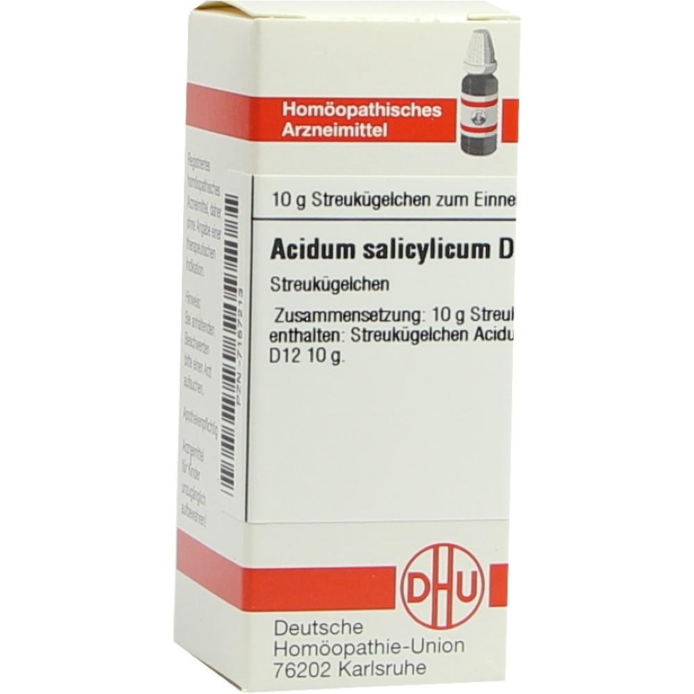 Acidum Salicylicum D 12 Globuli, 10 g