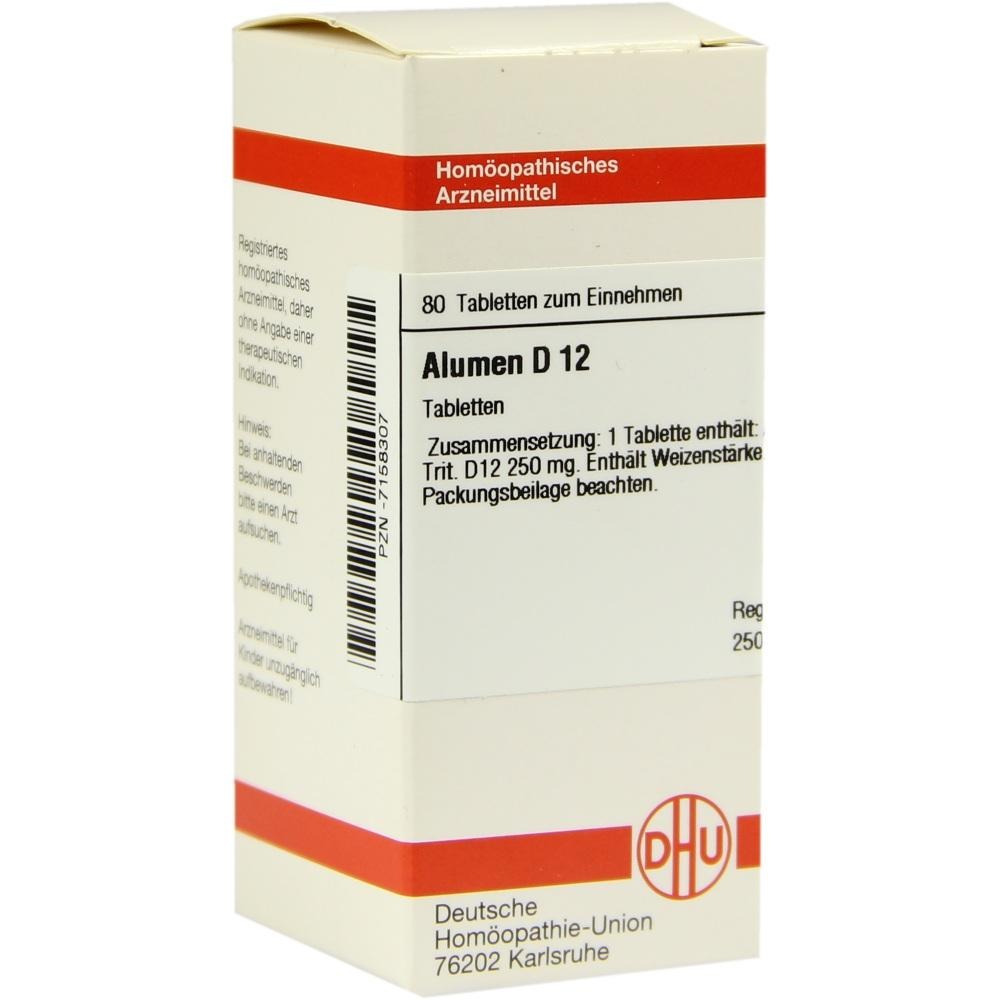 Alumen D 12 Tabletten, 80 St.
