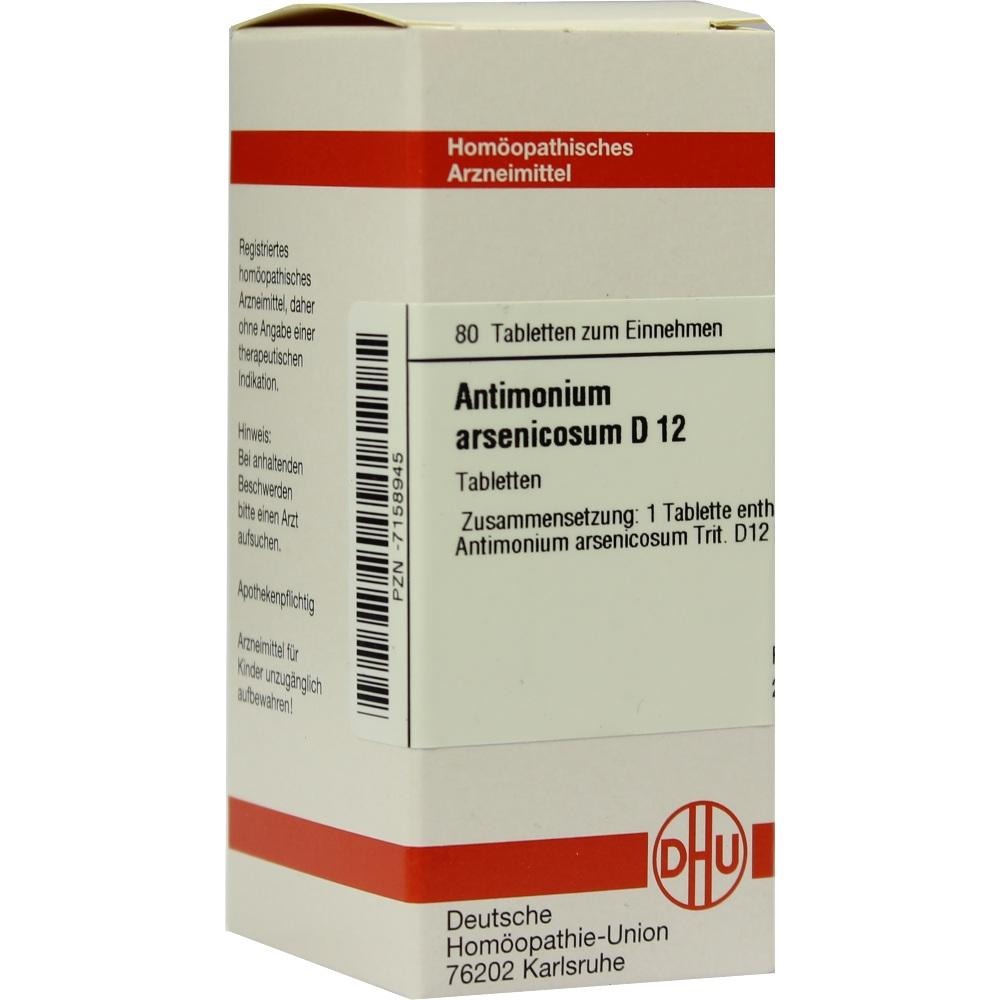Antimonium Arsenicosum D 12 Tabletten, 80 St.