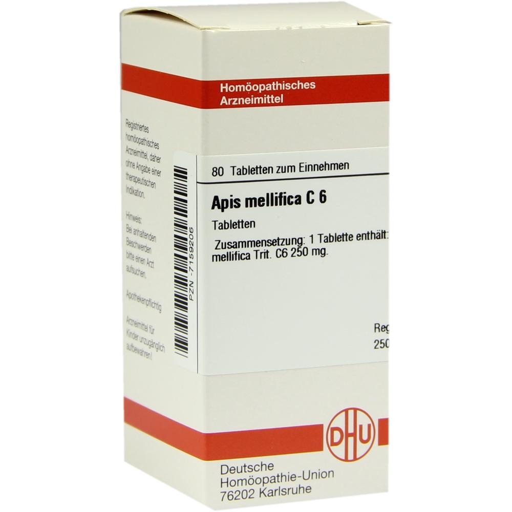 APIS Mellifica C 6 Tabletten, 80 St.