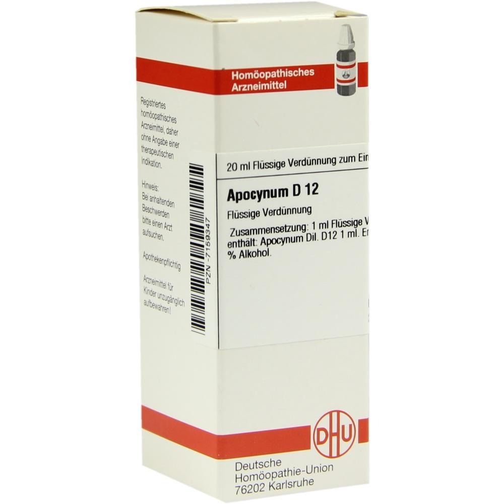 Apocynum D 12 Dilution, 20 ml