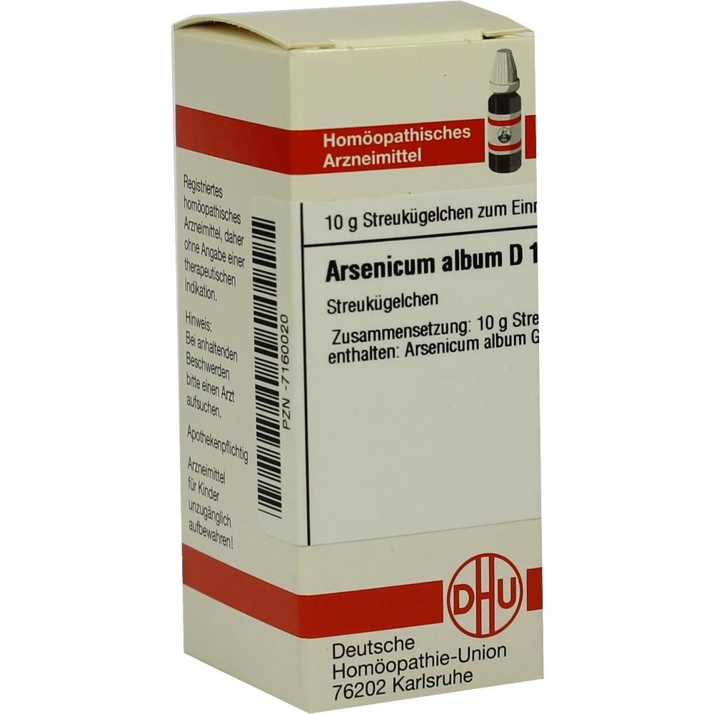 Arsenicum Album D 15 Globuli, 10 g