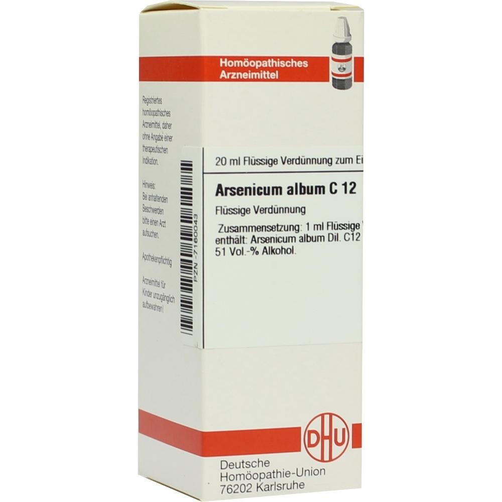 Arsenicum Album C 12 Dilution, 20 ml