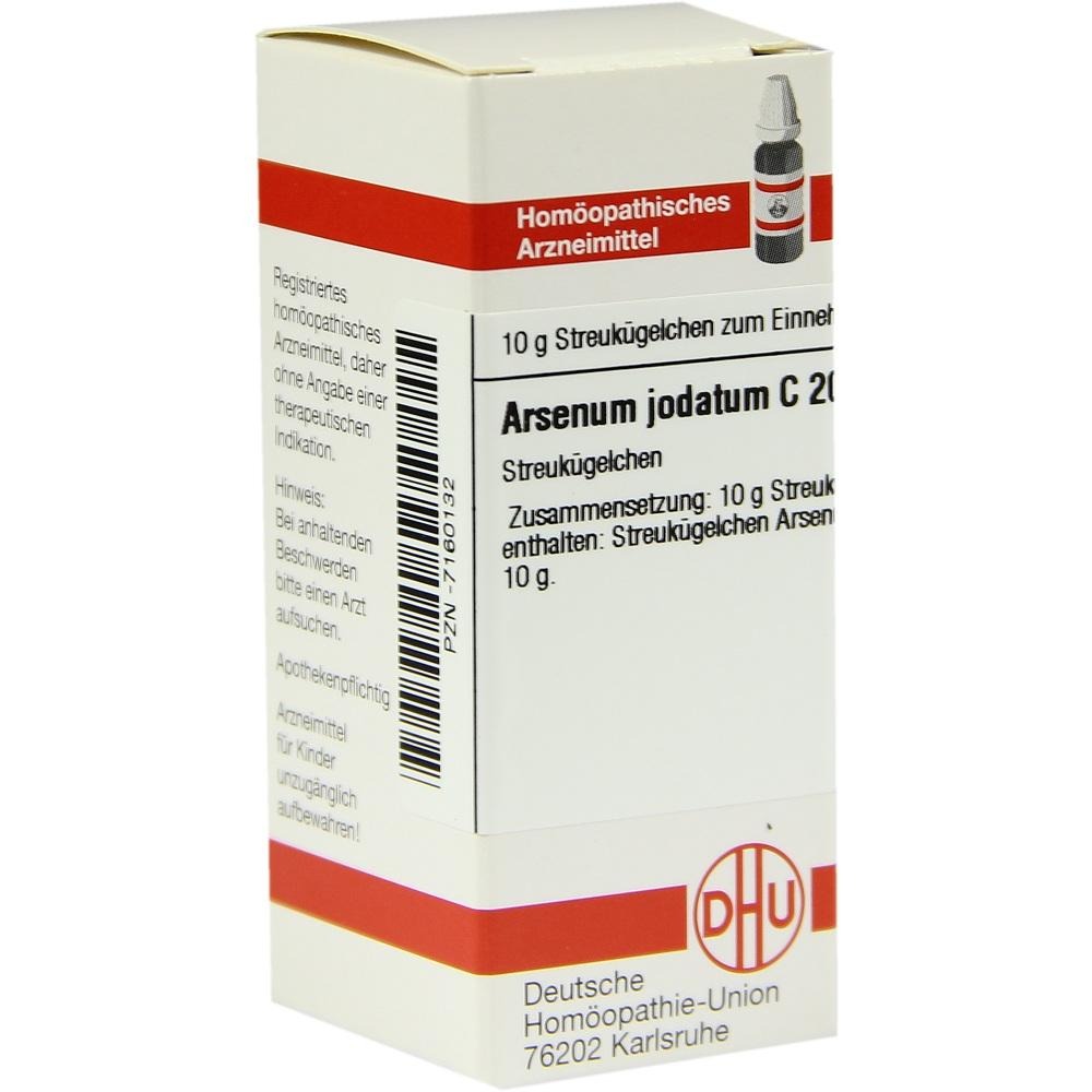 Arsenum Jodatum C 200 Globuli, 10 g